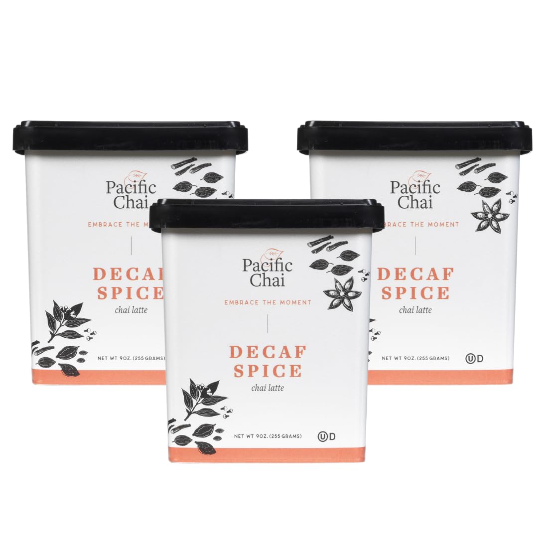 Decaf Spiced Latte, Powered Dry Tea Latte Beverage Mix, Gluten , Kosher