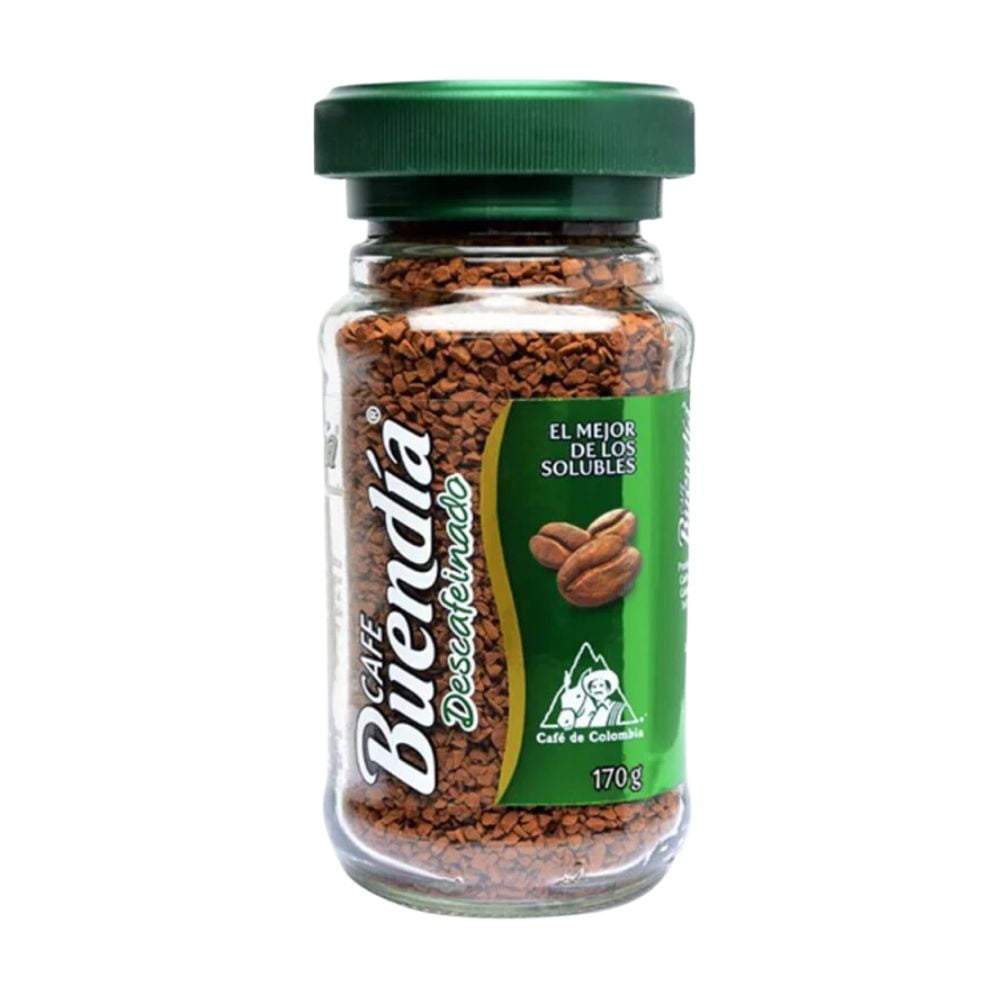 Decaffeinated Instant Coffee Buendia 100% Colombian - Caf&eacute