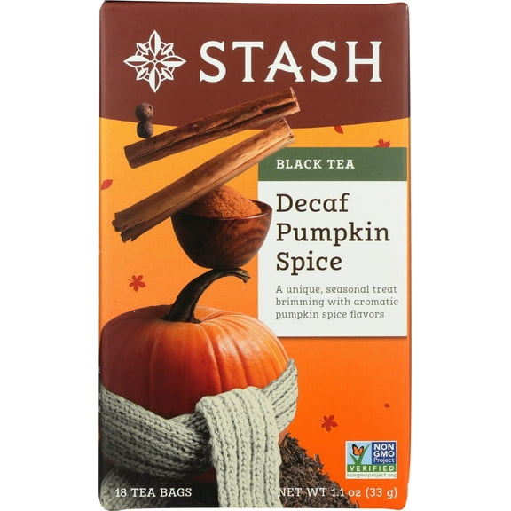 Decaffeinated Tea-Pumpkin Spice - 18 - Bag