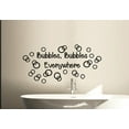 thumbnail image 1 of Decal ~ BUBBLES BUBBLES EVERYWHERE ~ WALL DECAL, HOME DECOR 13" X 26", 1 of 3