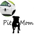 thumbnail image 1 of Decal Car Decoration Removable Adhesive Heart Shaped Dog Lovers 20x8x0.1cm 1Set, 1 of 5