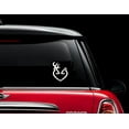 thumbnail image 1 of Decal ~ DEER HEADS QTY 2 ~ AUTO DECALS, 1 of 3