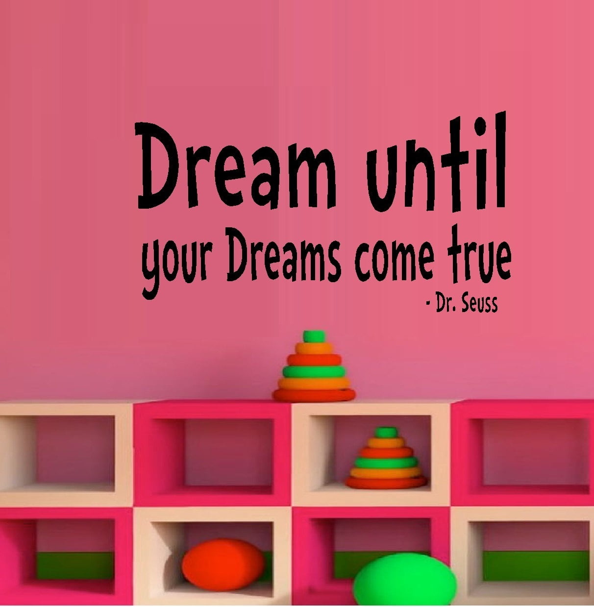 "To GO To Sleep I Count Fish NOT Sheep" Wall Decal - 13" X 26" Vinyl Sticker For Bedroom, Nursery - View #13