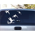 thumbnail image 1 of Decal ~ Ducks Flying #3 ~ AUTO DECAL: 20" x 24" Wht, 1 of 2