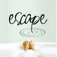 thumbnail image 1 of Decal ~ ESCAPE ~ WALL DECAL, 13" X 20", 1 of 3