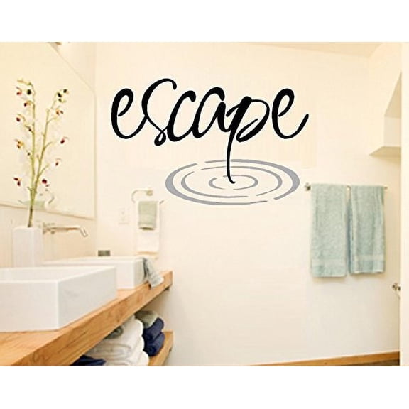 Decal ~ Escape #2 ~ WALL or WINDOW DECAL, 20" X 31"