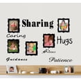 thumbnail image 1 of Decal ~ FAMILY PICTURE WORDS and FRAMES ~ WALL DECAL QTY 6 WORDS AND QTY 5 FRAMES, 1 of 3
