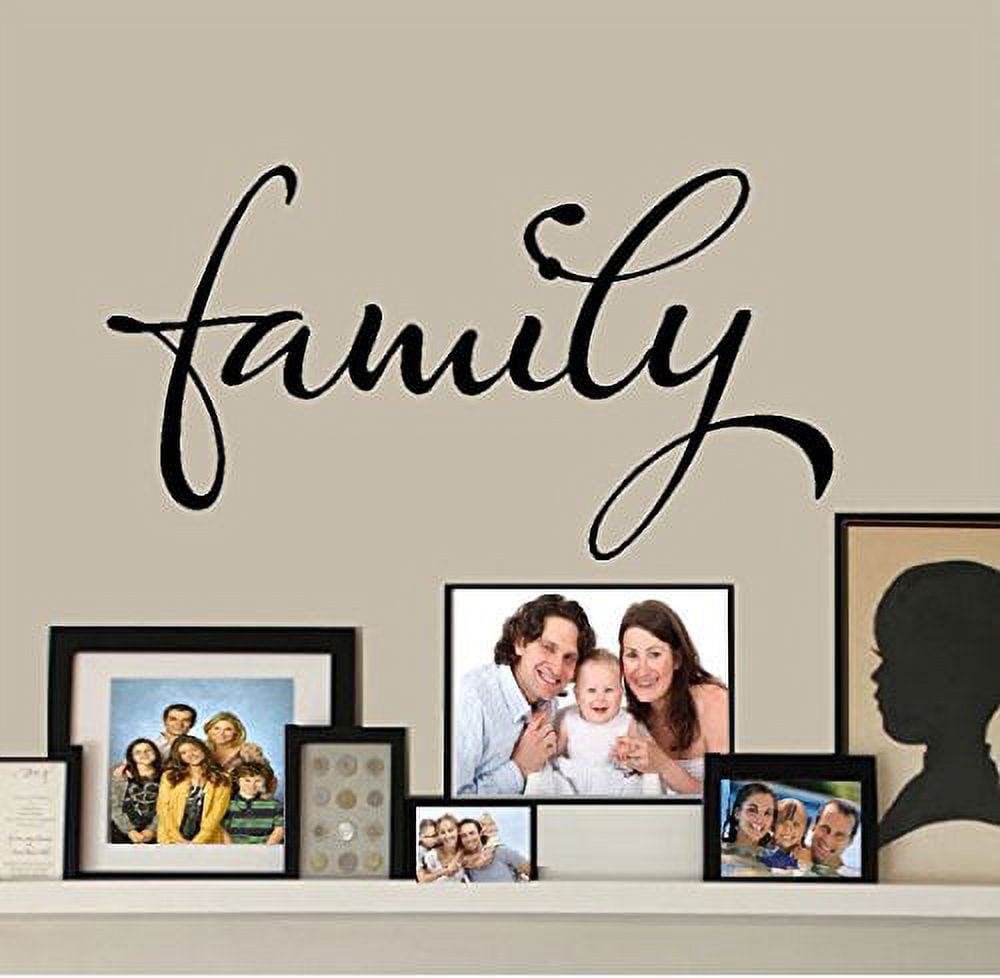 Decal FAMILY WALL DECAL, HOME DECOR 12" X 22"