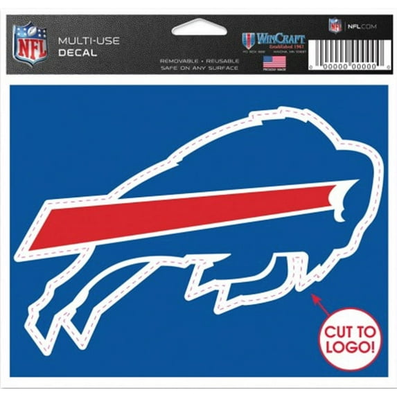 Decal For The Buffalo Football Team | Football Sticker Decoration | Great Addition To Your All Star Paperz Football Trading Card Album