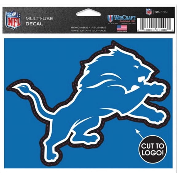 Decal For The Detroit Football Team | Football Sticker Decoration | Great Addition To Your All Star Paperz Football Trading Card Album