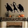 thumbnail image 1 of Decal ~ Hitchhiking Ghost #2 Halloween, Wall or Window Decal Med.  each 20" tall, 1 of 3