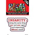 thumbnail image 1 of DecalMania DM510593 Decal Insanity Doing The Same Thing 2P 3, 1 of 1