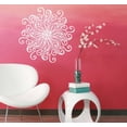 thumbnail image 1 of Decal ~ Mandala #7 Wall Decal ~ Window Decal ~ Auto Decal (White, 22" x 22" Full), 1 of 3