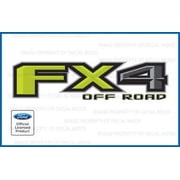 Decal Mods FX4 Off Road Decals Stickers for Ford F150 Green 2015-2020 - FGRN MONSTER [set of 2]