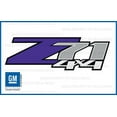 thumbnail image 1 of Decal Mods Z71 4x4 PURPLE Decals Stickers fits Chevy Silverado - FPUR (2007-2013) bed side 1500 2500 HD (set of 2), 1 of 1