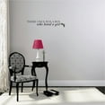 thumbnail image 1 of Decal - Peel & Stick Wall Sticker : There Once Was A Boy Who Loved A Girl Text Lettering Quote Bedroom Living Room Home Decor Picture Art Size :8 Inches x 32 Inches, 1 of 2