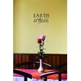 thumbnail image 1 of Decal - Peel & Stick Wall Sticker : Earth Laughs In Flowers Home Decor Picture Art 10x20 Inches, 1 of 1