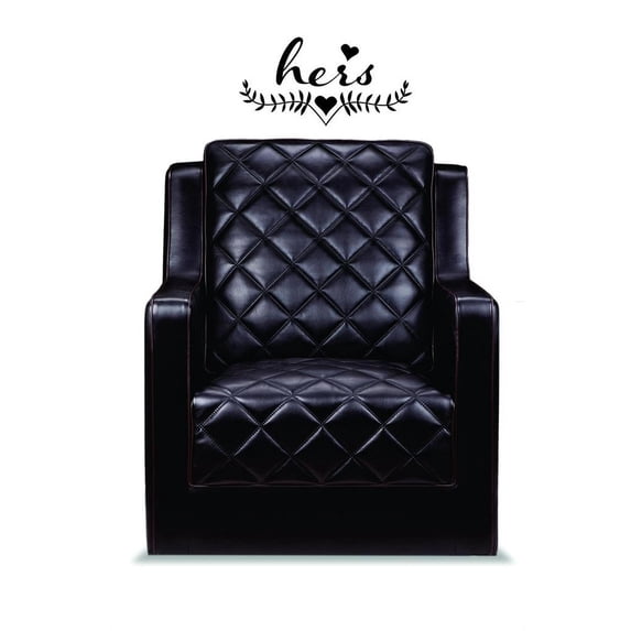 Decal - Peel & Stick Wall Sticker HersHome Decor Picture Art 16 x 24 Inches