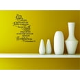 thumbnail image 1 of Decal - Peel & Stick Wall Sticker : Let Your Roots Grow Down Into Him, And Let Your Lives Be Built On Him Text Lettering Quote Home Decor Picture Art Size :24 Inches x 48 Inches, 1 of 2