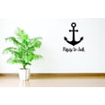 thumbnail image 1 of Decal - Peel & Stick Wall Sticker Refuse To Sink Text Lettering Inspirational Life Quote Home Decor Picture Art 20 x 40 Inches, 1 of 1