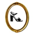 thumbnail image 1 of Custom Wall Decal - Peel & Stick Sticker Shoe Heel Fashion Home Decor Picture Art 18 x 18 Inches, 1 of 1