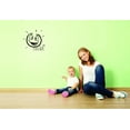 thumbnail image 1 of Decal - Peel & Stick Wall Sticker : Smile Text Lettering Quote Bedroom Living Room Home Decor Picture Art Size :12 Inches x 12 Inches, 1 of 2