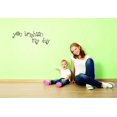 thumbnail image 1 of Decal - Peel & Stick Wall Sticker : You Brighten My Day Text Lettering Life Quote Bedroom Living Room Home Decor Picture Art Size :10 Inches x 20 Inches, 1 of 2