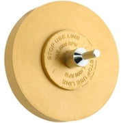 SATC 1Pcs 3.5 inch Rubber Eraser Wheel with Drill Adapter, Adhesive Pinstripe Sticker Remover