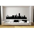 thumbnail image 1 of Decal ~ SAN FRANCISCO SKYLINE SILHOUETTE ~ WALL DECAL LRG 20" X 47", 1 of 4