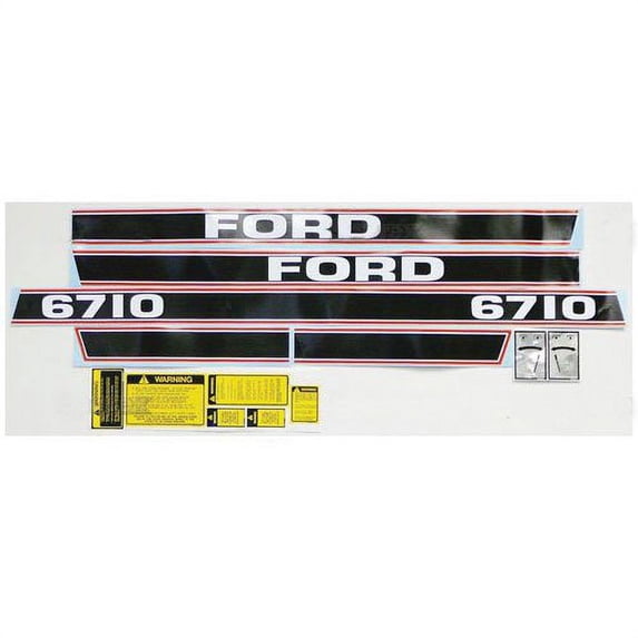 Decal Set 6710 fits Ford 6710