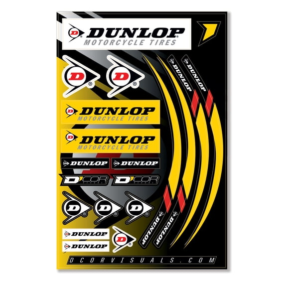 Decal Sheet 12 Mil Compatible with Dunlop
