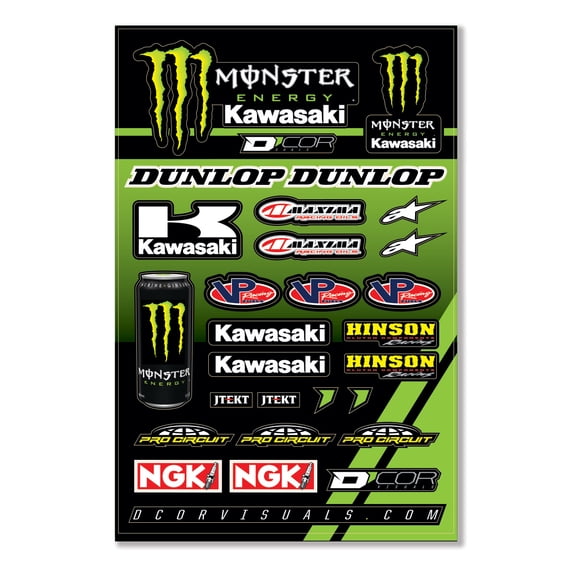 Decal Sheet - Kawasaki 3