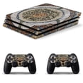 thumbnail image 1 of Decal Skin for PS4 Slim / PS4 Pro / PS4, Whole Body Vinyl Sticker Cover for Playstation 4 Console and Controller (Mediterranean style mosaic Around-1), 1 of 5