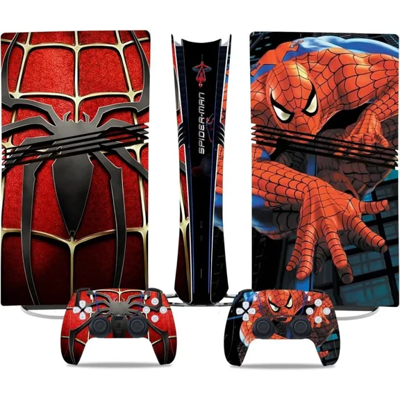 Decal Skin for PS5 Pro Digital Console and Controllers, PS5 Pro Console and Controllers Accessories Covers, Vinyl Skin Stickers for PS5 Pro Digital Edition