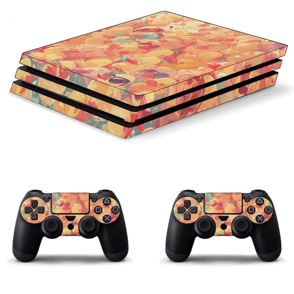 Decal Skin for PS4 Slim / PS4 Pro / PS4, Whole Body Vinyl Sticker Cover for Playstation 4 Console and Controller (Cute Duck Surfing)