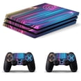 thumbnail image 1 of Decal Skin for PS4 Slim / PS4 Pro / PS4, Whole Body Vinyl Sticker Cover for Playstation 4 Console and Controller (Neon Cactus-1), 1 of 5