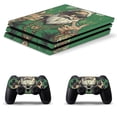 thumbnail image 1 of Decal Skin for PS4 Slim / PS4 Pro / PS4, Whole Body Vinyl Sticker Cover for Playstation 4 Console and Controller (Santa Claus Gang), 1 of 5
