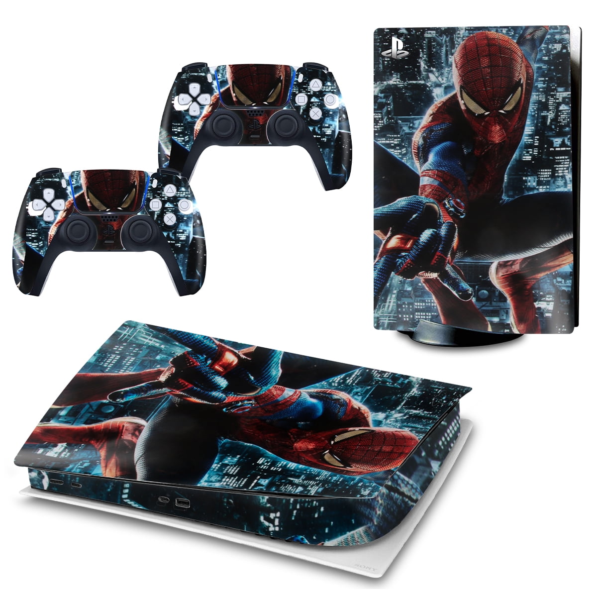 Decal Skin for Ps5 Digital, Whole Body Vinyl Sticker Cover for