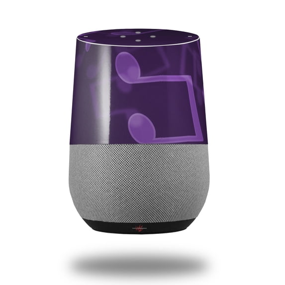 Decal Style Skin Wrap for Google Home Original - Bokeh Music Purple (GOOGLE HOME NOT INCLUDED) by WraptorSkinz