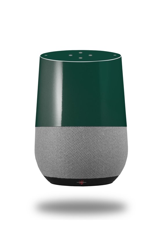 Decal Style Skin Wrap for Google Home Original - Solids Collection Hunter Green (GOOGLE HOME NOT INCLUDED) by WraptorSkinz