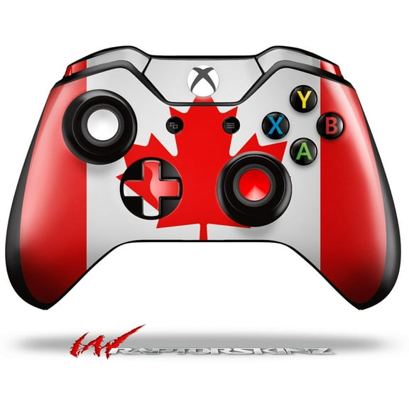 Decal Style Skin for Microsoft XBOX One Wireless Controller Canadian Canada Flag - (CONTROLLER NOT INCLUDED)