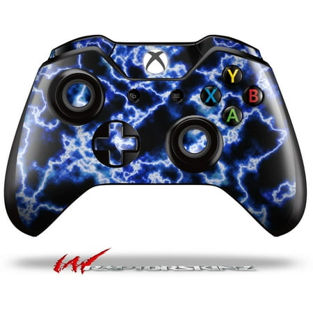 Decal Style Skin for Microsoft XBOX One Wireless Controller Electrify Blue - (CONTROLLER NOT INCLUDED)
