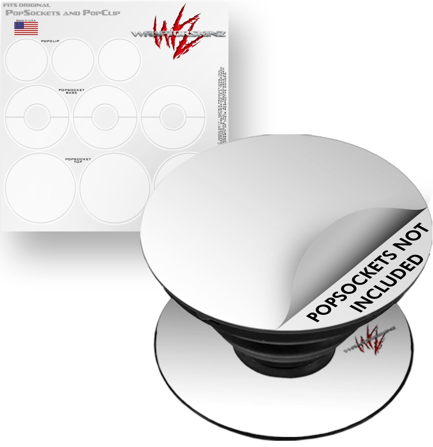 Decal Style Vinyl Skin Wrap 3 Pack for PopSockets Solids Collection ...