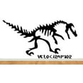 thumbnail image 1 of Decal ~ VELOCIRAPTOR FOSSIL DINOSAUR ~ WALL DECAL 13" X 26", 1 of 3