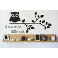 thumbnail image 1 of Design with Vinyl Grow Wise Little Owl Wall Sticker, 1 of 1