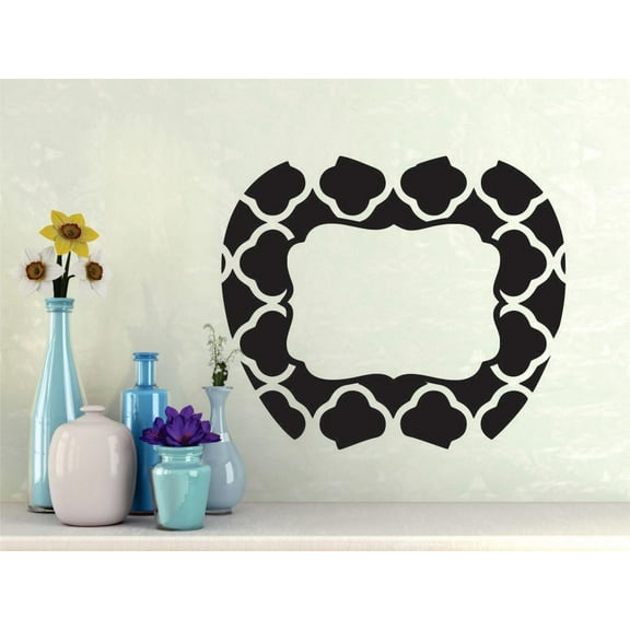Decal Wall Sticker : Apple Pattern Print 12x18 Inches