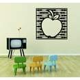thumbnail image 1 of Decal Wall Sticker : Art Classroom Tools Apple Crayons Frame School 16x16 Inches, 1 of 1