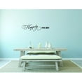 thumbnail image 1 of Decal - Wall Sticker : Happily Ever After Quote Home Decor Picture Art 12x30 Inches, 1 of 2