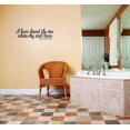thumbnail image 1 of Decal Wall Sticker - I Have Found The One Whom My Soul Loves Love Life Quote Bedroom Living Room Home Decor Picture Art 12x30 Inches, 1 of 1
