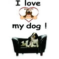 thumbnail image 1 of Decal Wall Sticker : I Love My Dog! 12x18 Inches, 1 of 1